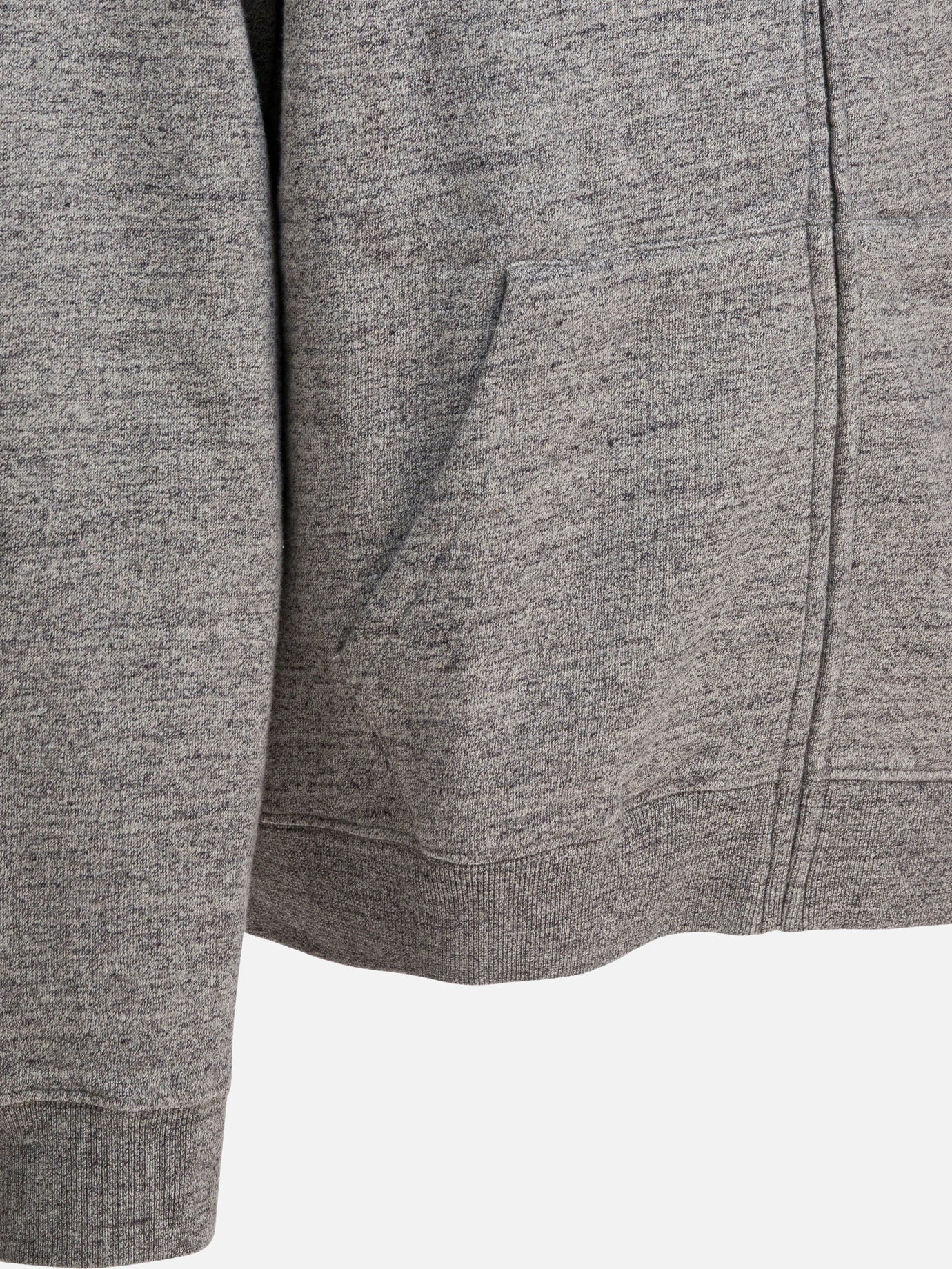 Full zip sweatshirts Solid colour Grey - Alex Mill Men | PDP | VIETTI Online Store | Zoom-Modal_4