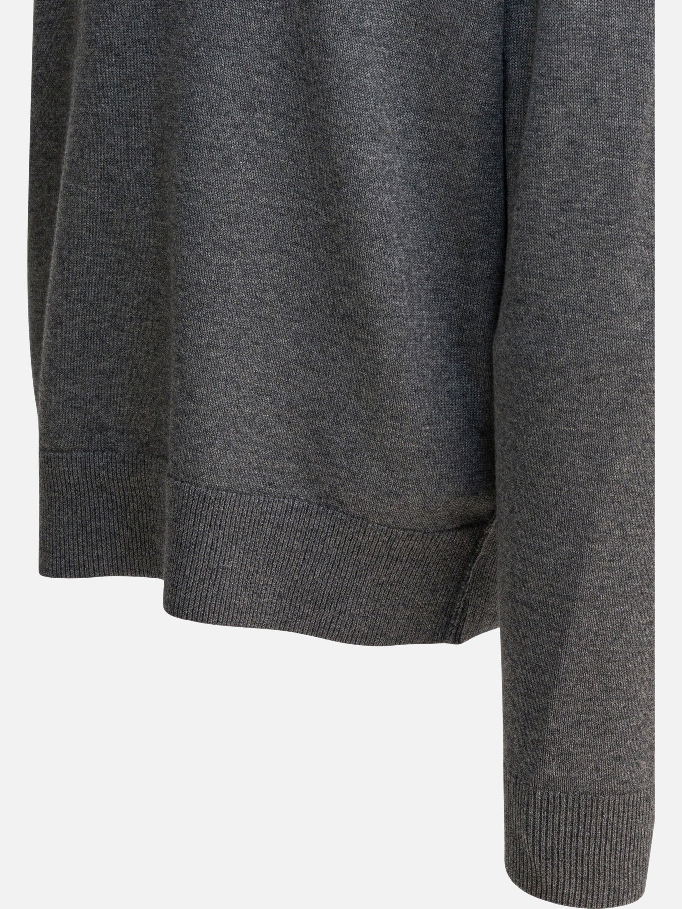 Crewneck sweaters Solid colour Grey - Alex Mill Men | PDP | VIETTI Online Store | Zoom-Modal_4