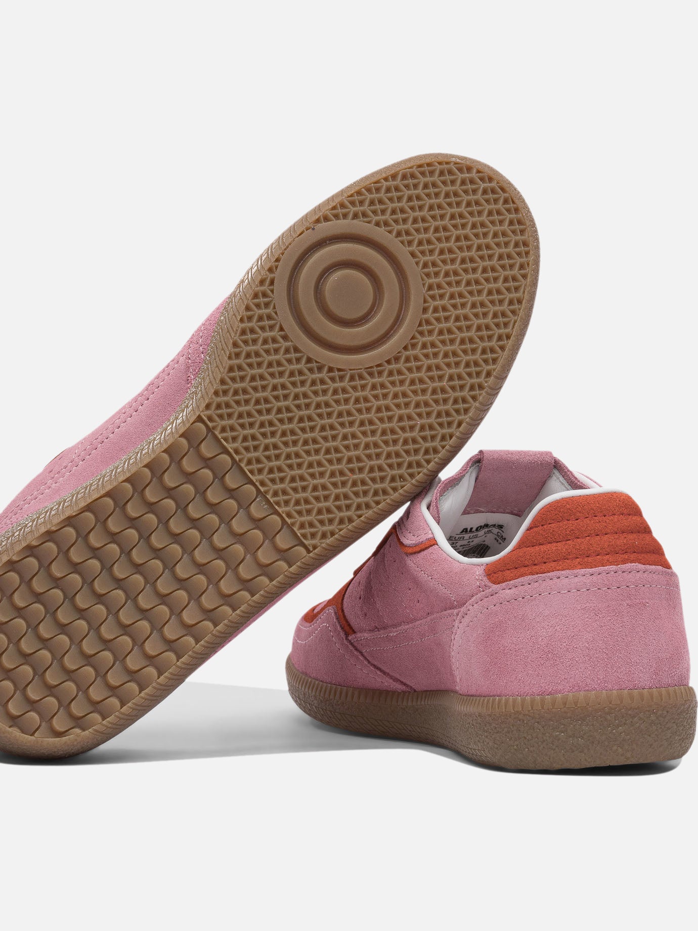 Low top sneakers 100% cow suede - 100% rubber Pink - Alohas Women | PDP | VIETTI Online Store | Zoom-Modal_5
