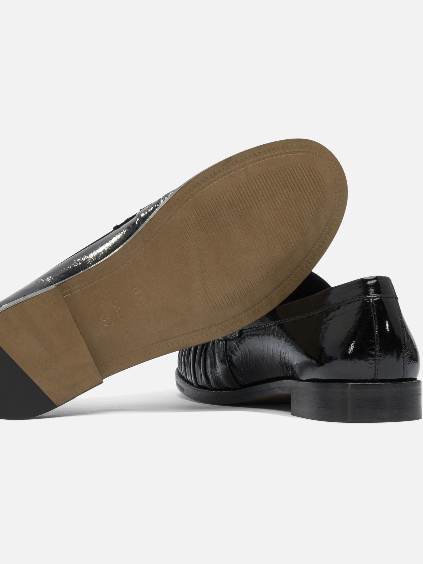 Loafers 100% Goat Leather - 100% Cuerolite Black - Alohas Women | PDP | VIETTI Online Store | Zoom-Modal_5