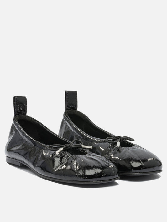 Classic ballet flats 100% Goat Leather - 100% Cuerolite Black - Alohas Women | PLP | VIETTI Online Store | 2