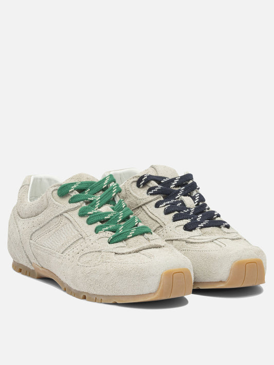 Low top sneakers 100% cow leather - 100% rubber Grey - Alohas Women | PLP | VIETTI Online Store | 2