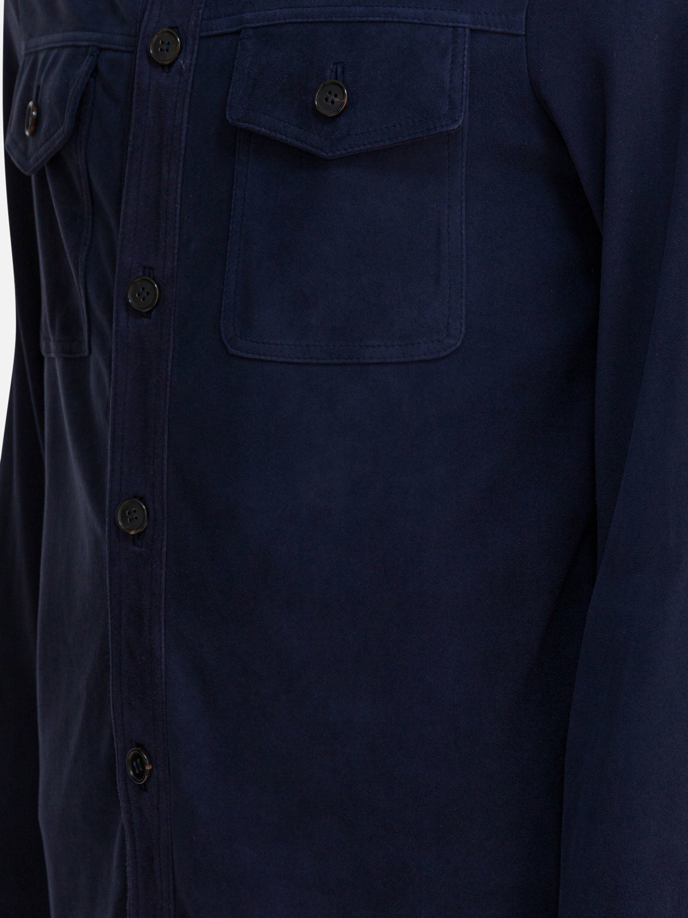 Overshirt jackets Solid colour Blue - Altum Men | PDP | VIETTI Online Store | Zoom-Modal_4