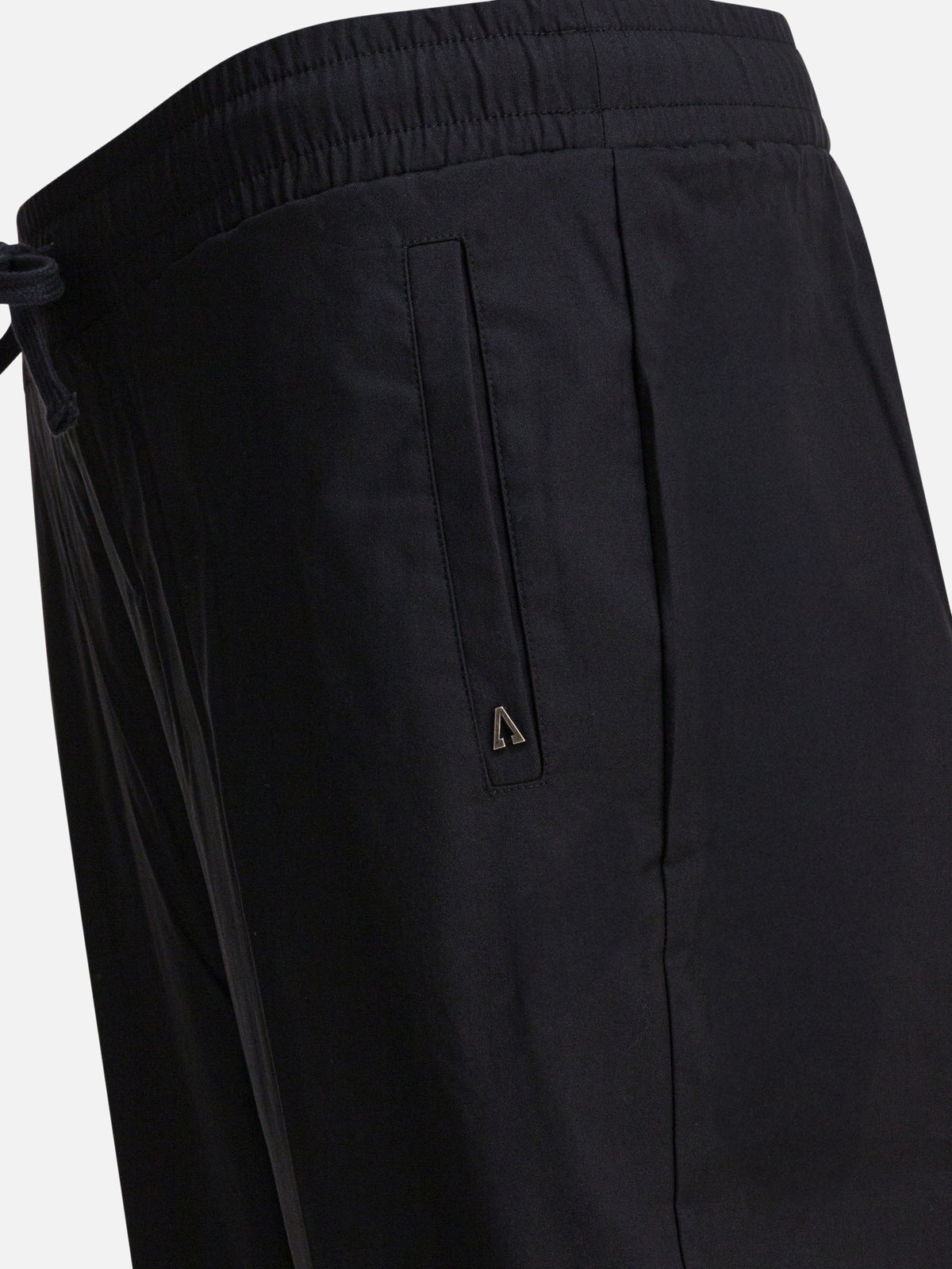 Altum Pants with elastic waistband Black