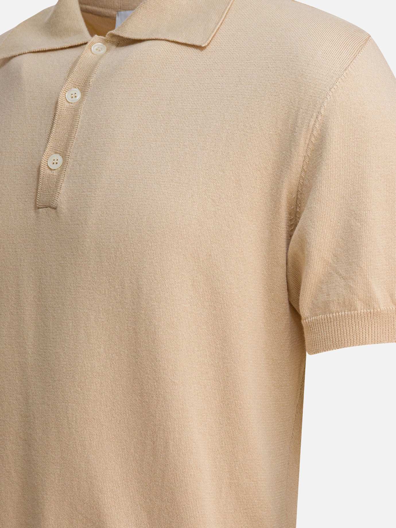 Polo shirts with buttons Solid colour Beige - Altum Men | PDP | VIETTI Online Store | Zoom-Modal_4