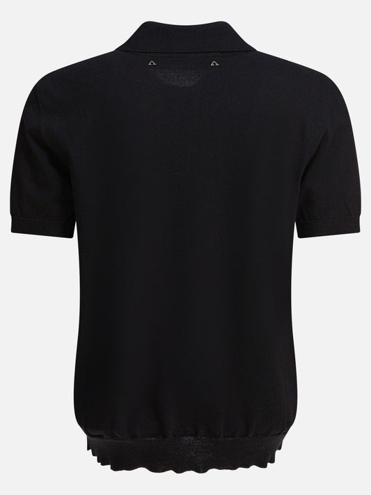 Polo shirts with buttons Solid colour Black - Altum Men | PLP | VIETTI Online Store | 2