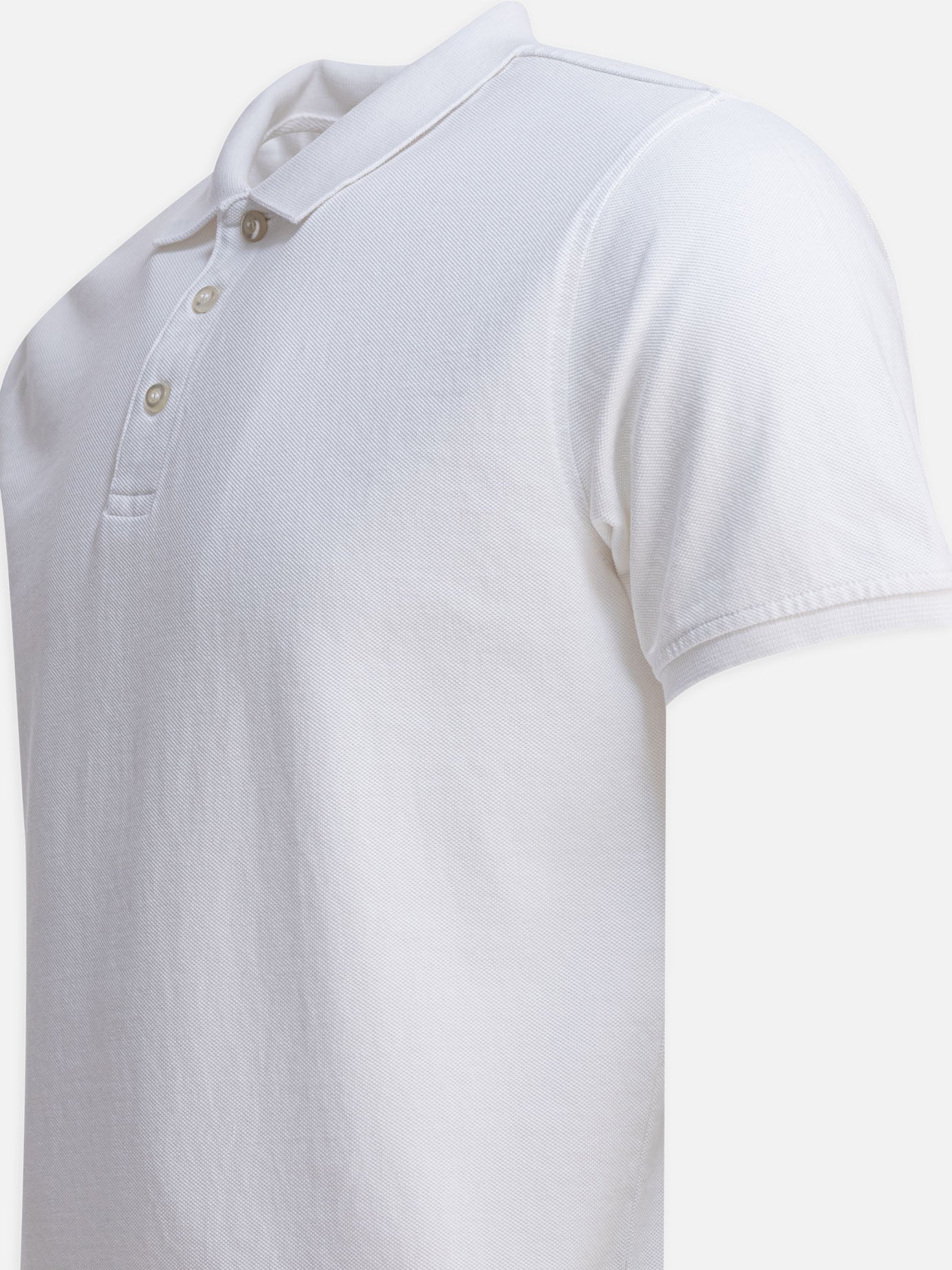 Polo shirts with buttons Solid colour White - Altum Men | PDP | VIETTI Online Store | Zoom-Modal_4
