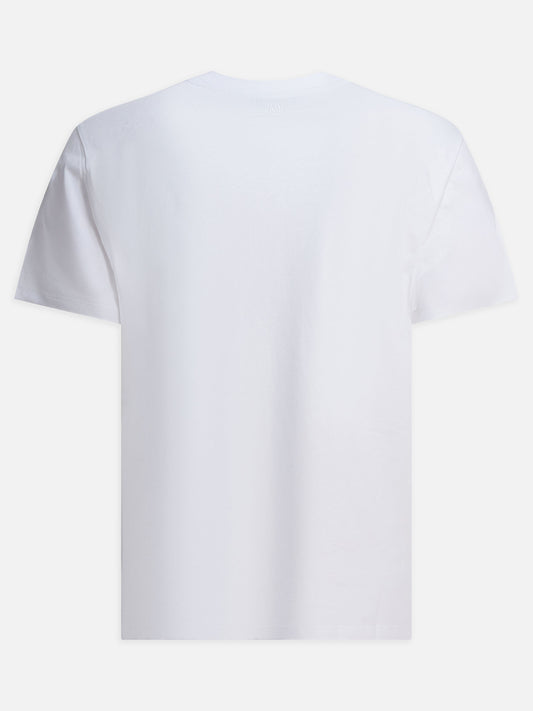 Crewneck t-shirts Logo White - Ami Paris Men | PLP | VIETTI Online Store | 2