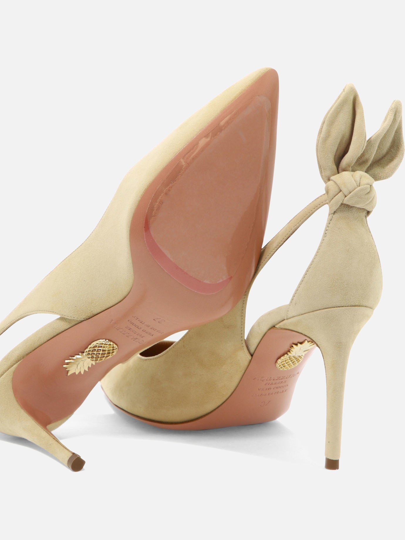 Décolleté 100% suede - 100% leather Beige - Aquazzura Donna | PDP | VIETTI Online Store | Zoom-Modal_5