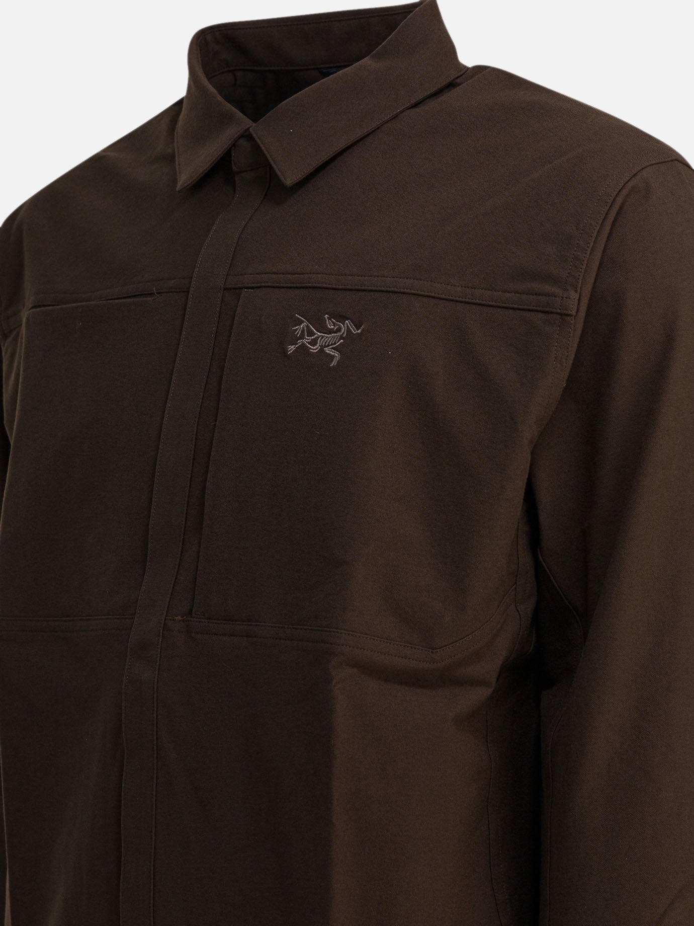 Giacche overshirt Logo Marrone - Arc'teryx Uomo | PDP | VIETTI Online Store | Zoom-Modal_4