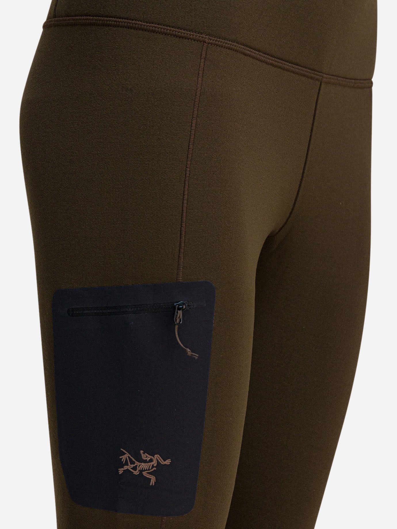 Leggings Solid colour Brown - Arc'teryx Women | PDP | VIETTI Online Store | Zoom-Modal_4