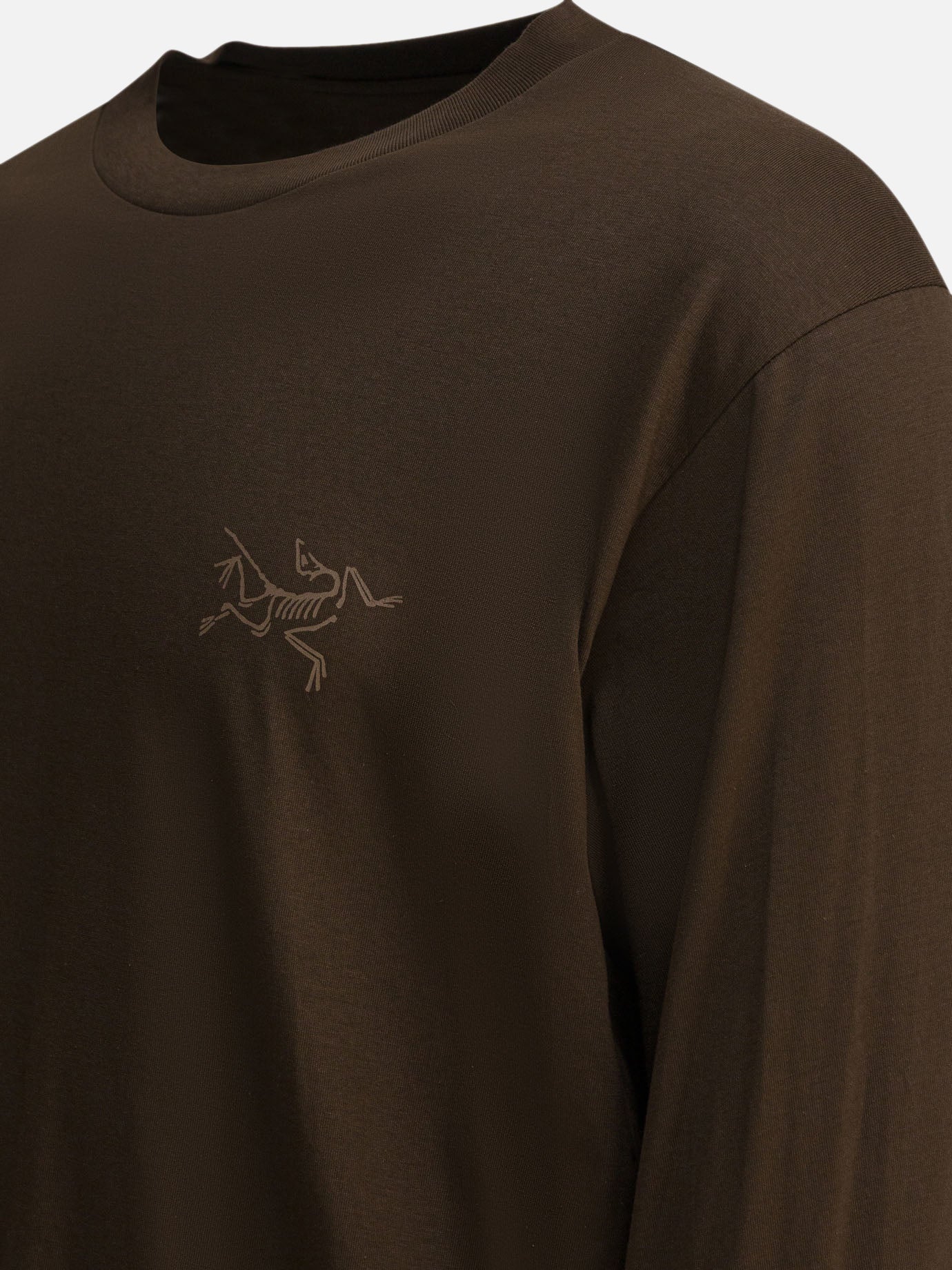 T-shirt girocollo Logo Marrone - Arc'teryx Uomo | PDP | VIETTI Online Store | Zoom-Modal_4