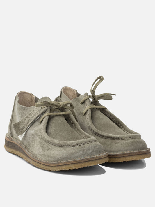 Laced loafers 100% suede - 100% rubber Green - Astorflex Men | PLP | VIETTI Online Store | 2