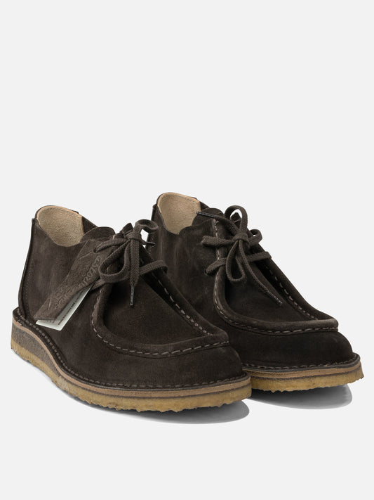 Laced loafers 100% suede - 100% rubber Brown - Astorflex Men | PLP | VIETTI Online Store | 2