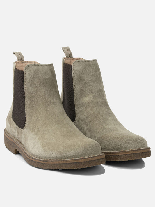 Pull-on boots 100% suede - 100% rubber Beige - Astorflex Men | PLP | VIETTI Online Store | 2