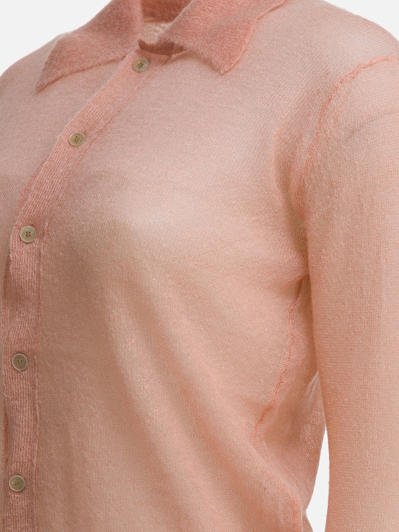 Cardigans Solid colour Pink - Auralee Women | PDP | VIETTI Online Store | Zoom-Modal_4