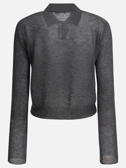 Cardigans Solid colour Grey - Auralee Women | PLP | VIETTI Online Store | 2