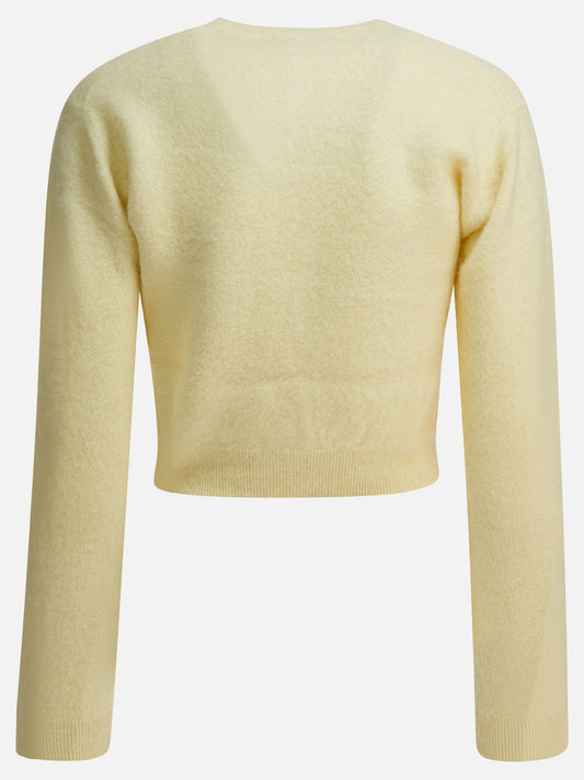 Cardigans Solid colour Yellow - Auralee Women | PLP | VIETTI Online Store | 2