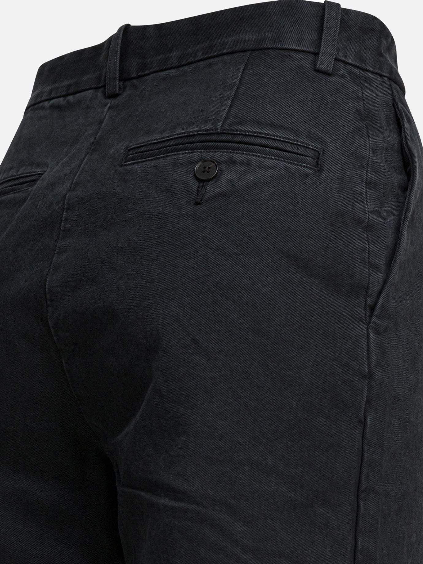 Leisure trousers Solid colour Black - Auralee Women | PDP | VIETTI Online Store | Zoom-Modal_4