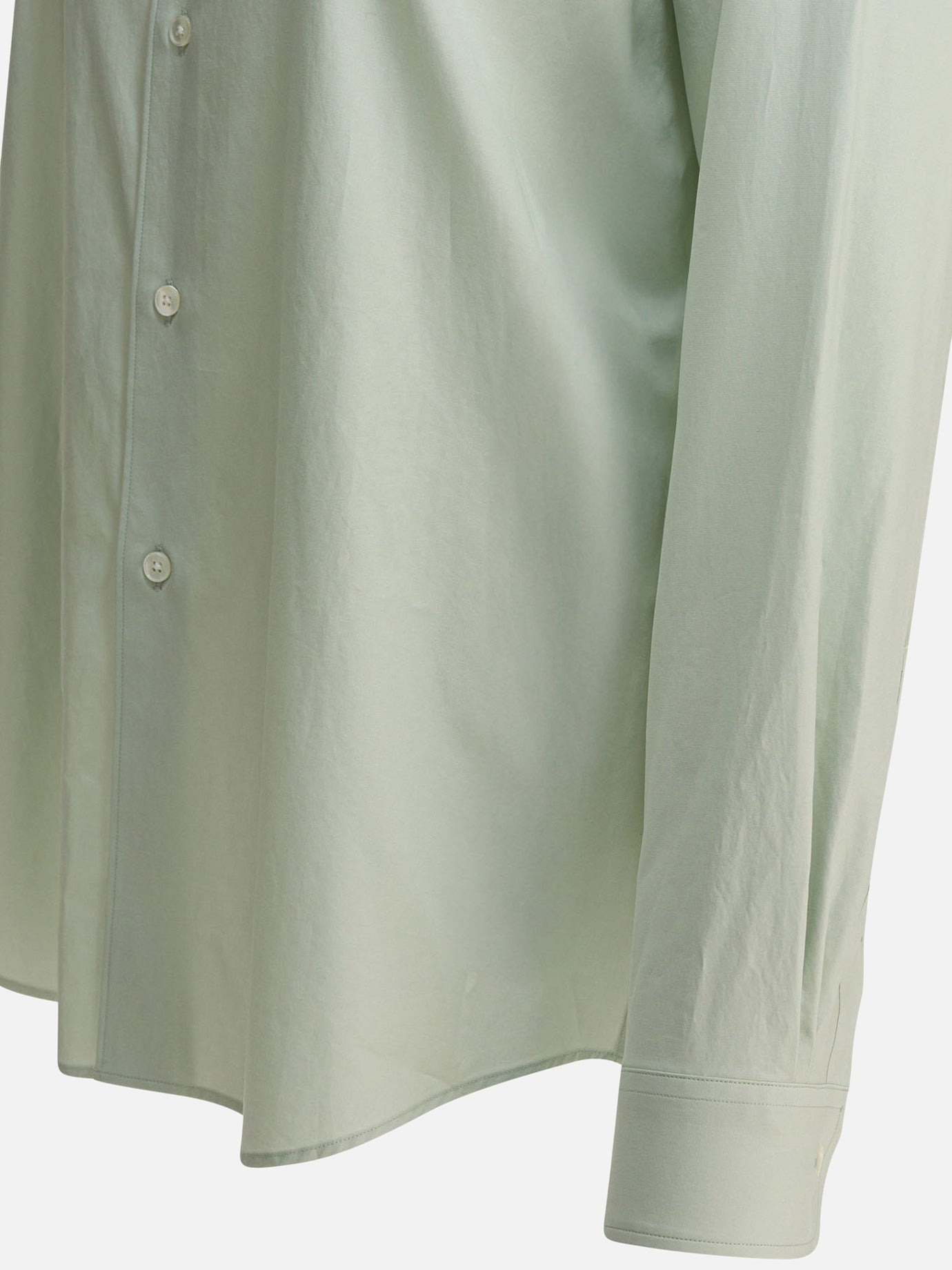 Casual shirts Solid colour Green - Auralee Women | PDP | VIETTI Online Store | Zoom-Modal_4