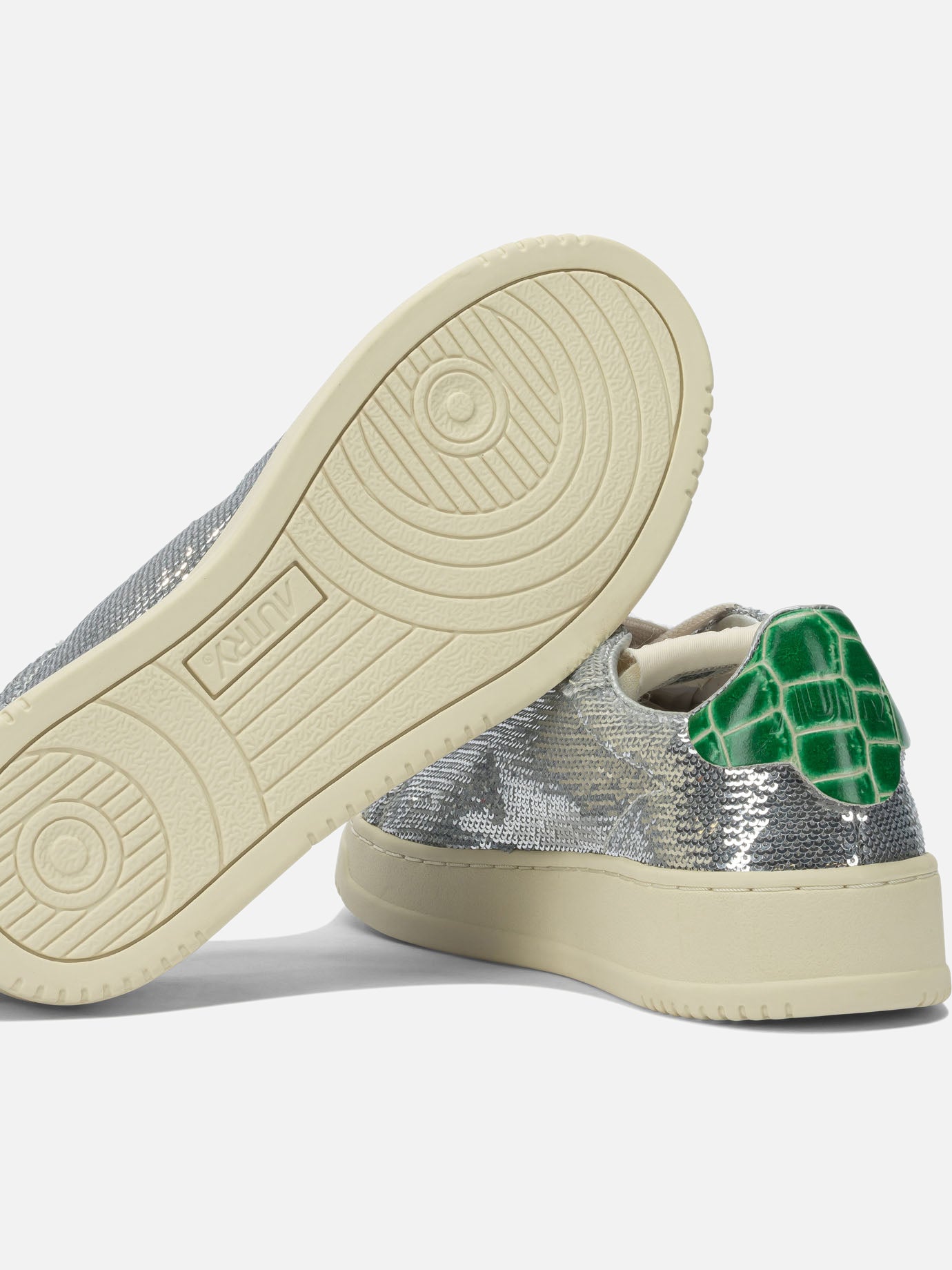 Low top sneakers 100% leather - 100% rubber Silver - Autry Women | PDP | VIETTI Online Store | Zoom-Modal_5