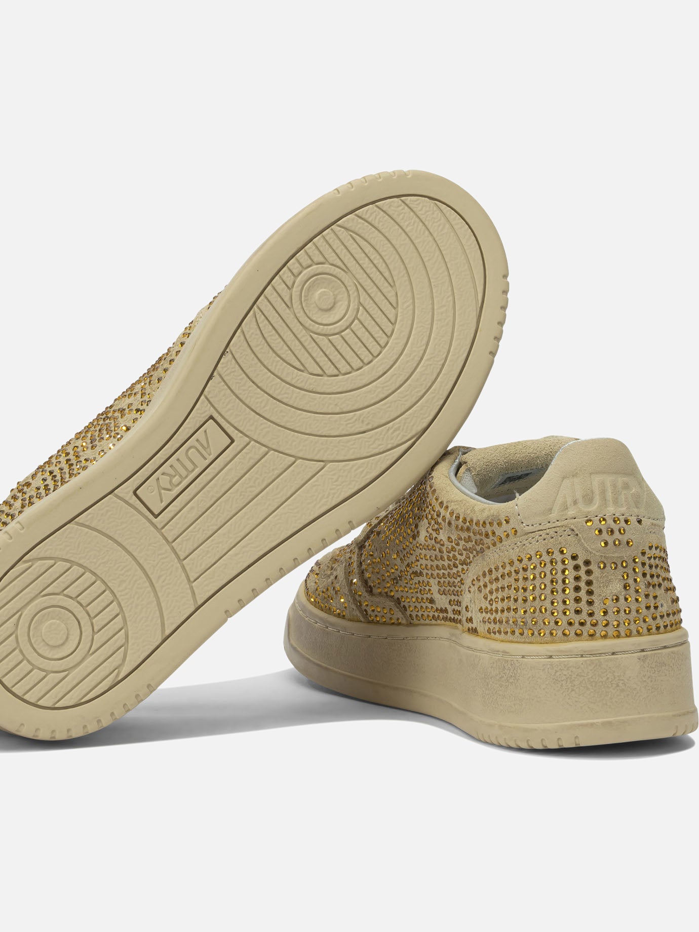Sneaker basse 100% cow leather - 100% rubber Beige - Autry Donna | PDP | VIETTI Online Store | Zoom-Modal_5