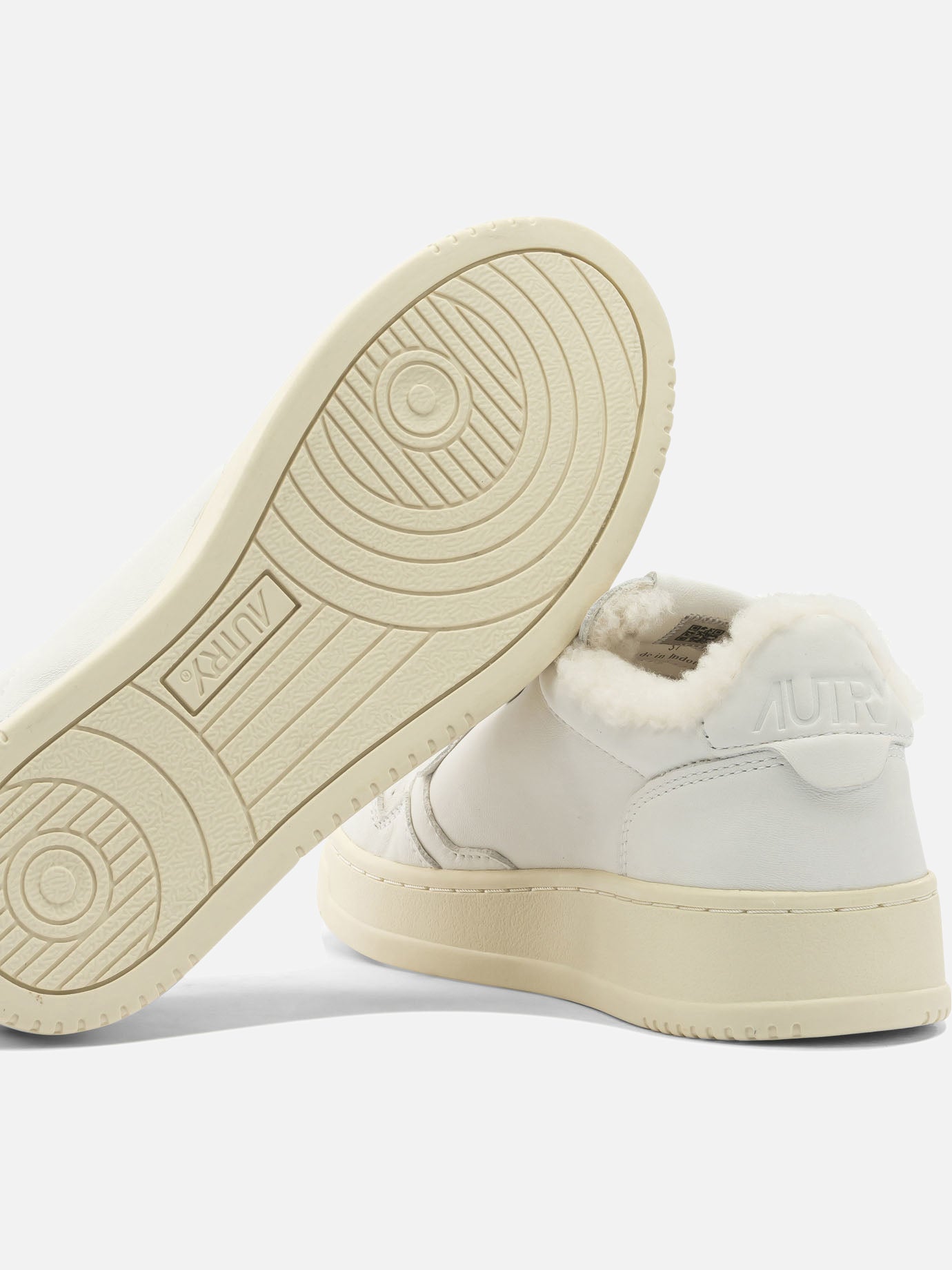 Sneaker basse 100% cow leather - 100% rubber Bianco - Autry Donna | PDP | VIETTI Online Store | Zoom-Modal_5