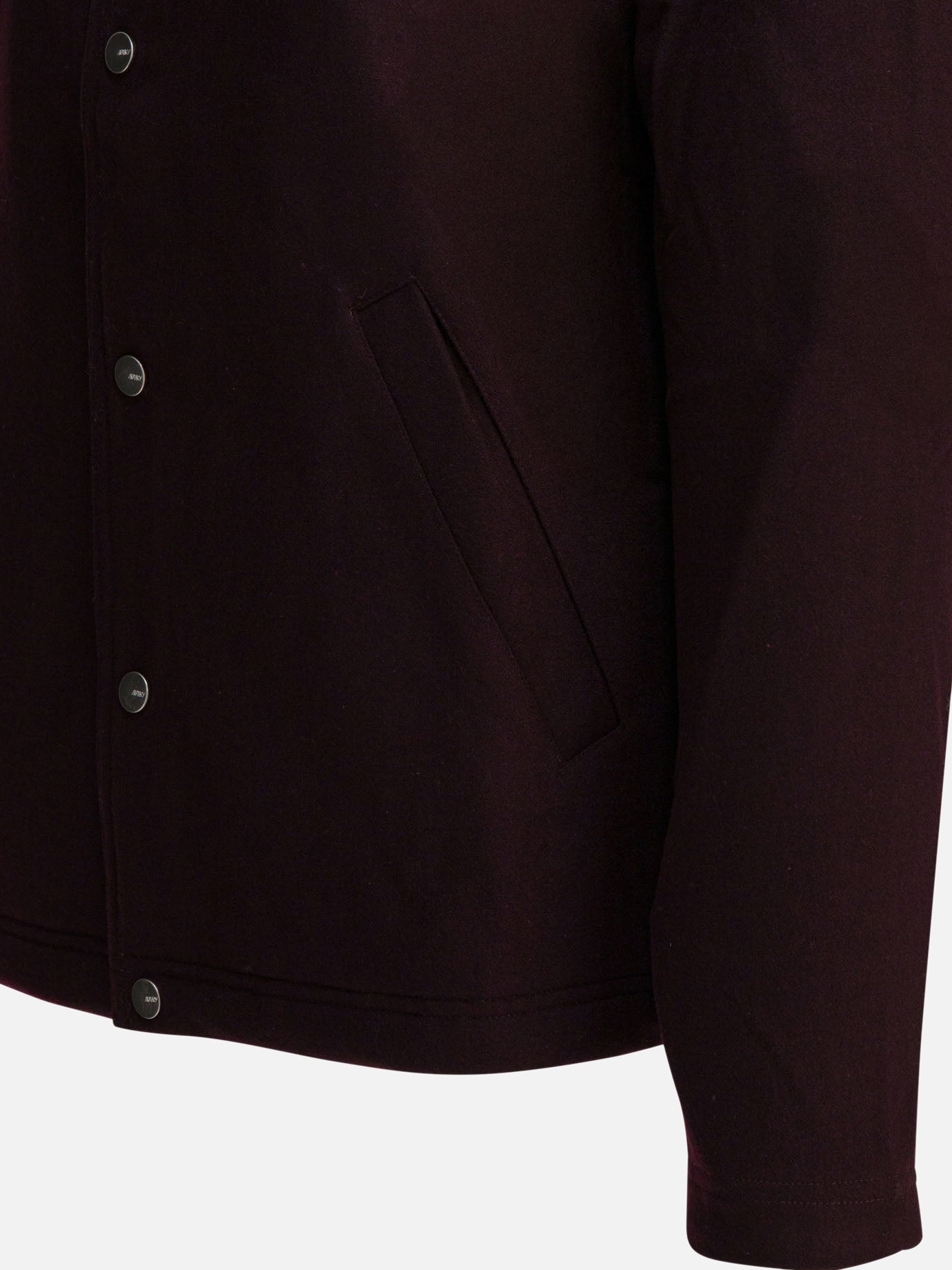 Overshirt jackets Solid colour Bordeaux - Autry Women | PDP | VIETTI Online Store | Zoom-Modal_4