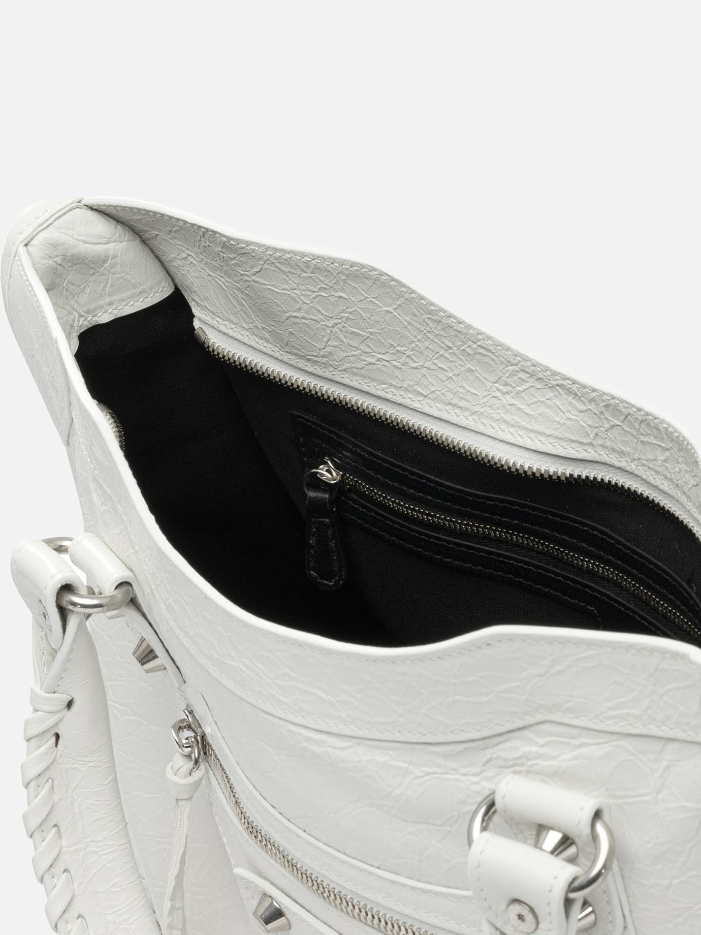 Medium bags 100% lamb leather White - Balenciaga Women | PDP | VIETTI Online Store | Zoom-Modal_5