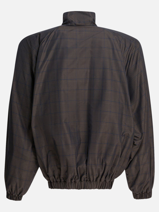 Quilted & Utility Jackets Check Grey - Balenciaga Men | PLP | VIETTI Online Store | 2