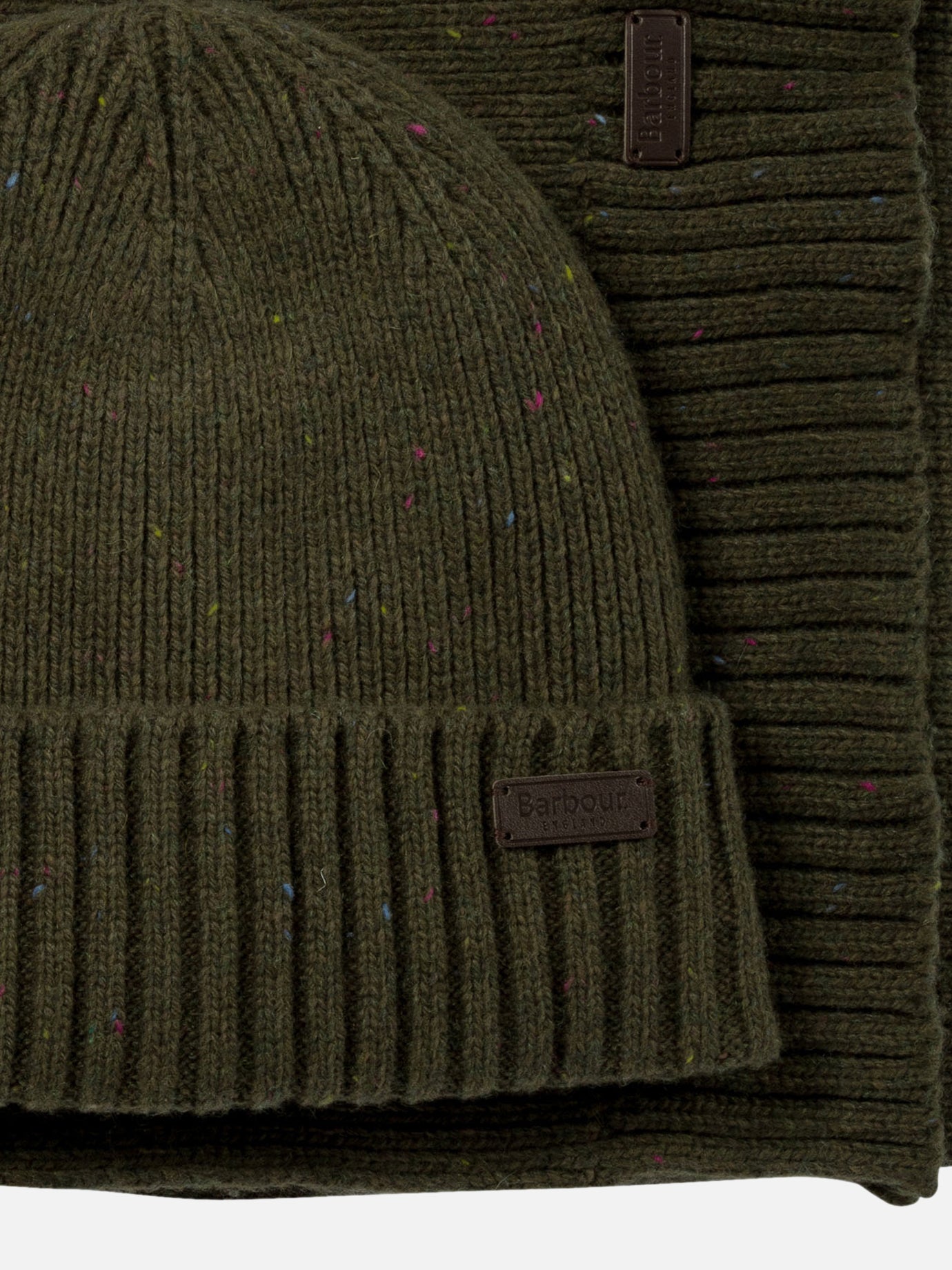 Classic scarves Solid colour Green - Barbour Men | PDP | VIETTI Online Store | Zoom-Modal_2