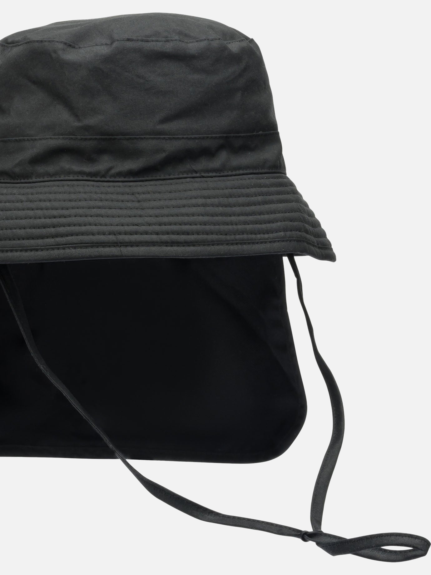 Cappelli bucket 100% waxed cotton Nero - Barbour Uomo | PDP | VIETTI Online Store | Zoom-Modal_4
