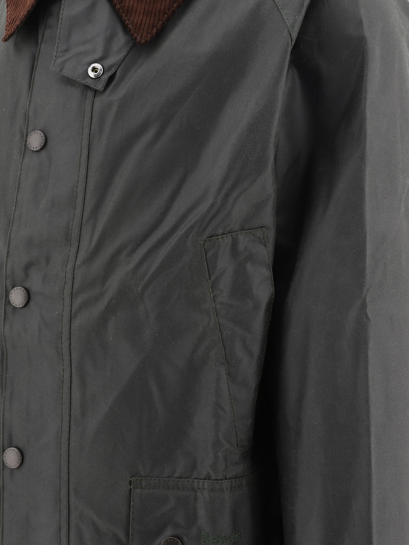 Giacche leggere & Trapuntate Solid colour Verde - Barbour Uomo | PDP | VIETTI Online Store | Zoom-Modal_4