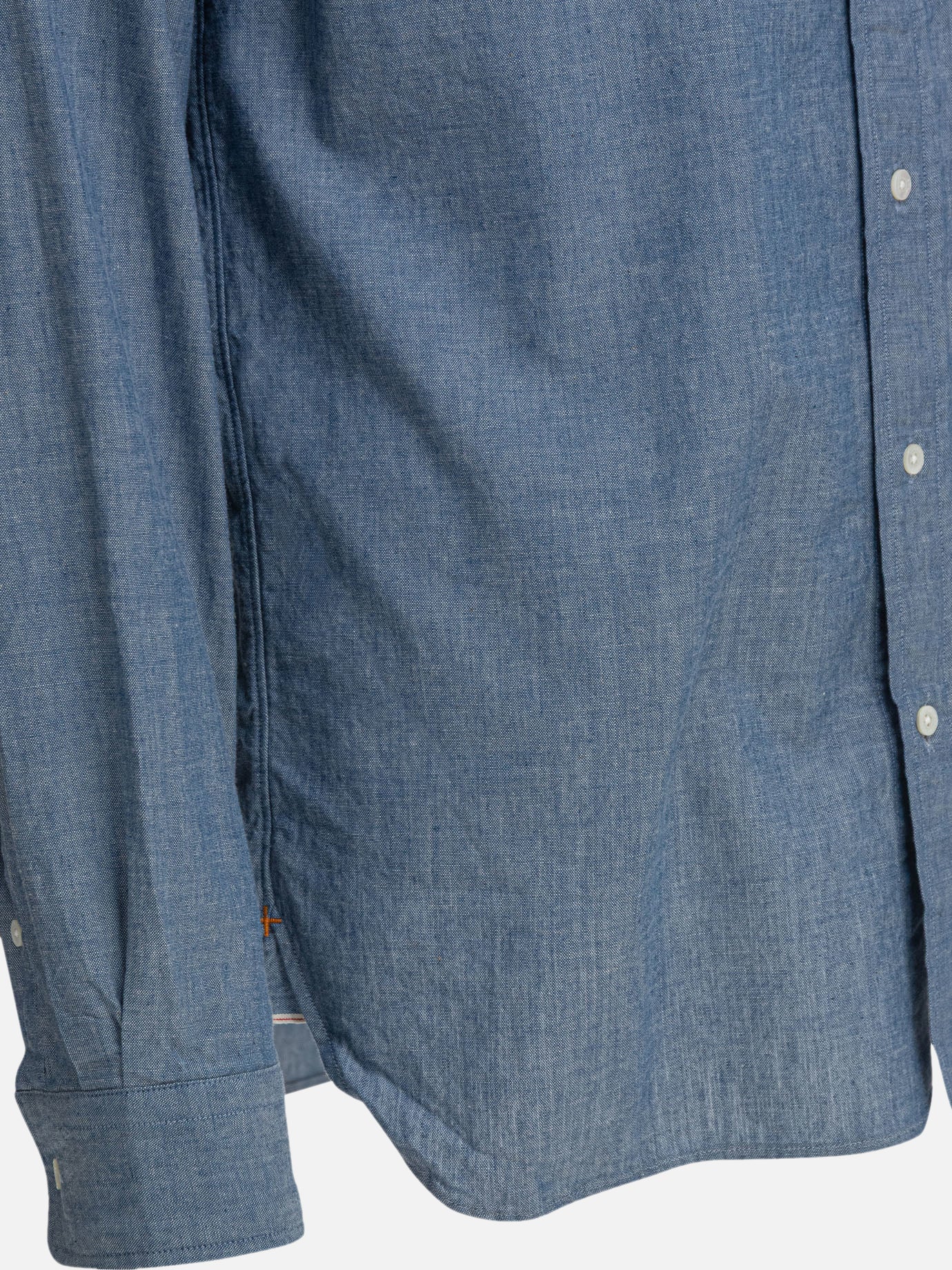 Camicie casual Solid colour Azzurro - Beams Plus Uomo | PDP | VIETTI Online Store | Zoom-Modal_4