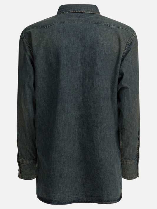 Casual shirts Solid colour Blue - Beams Plus Men | PLP | VIETTI Online Store | 2