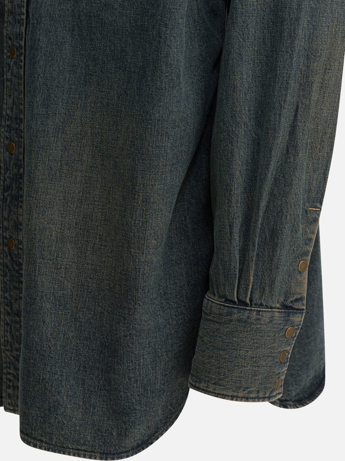 Casual shirts Solid colour Blue - Beams Plus Men | PDP | VIETTI Online Store | Zoom-Modal_4