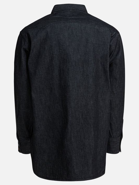 Casual shirts Solid colour Blue - Beams Plus Men | PLP | VIETTI Online Store | 2