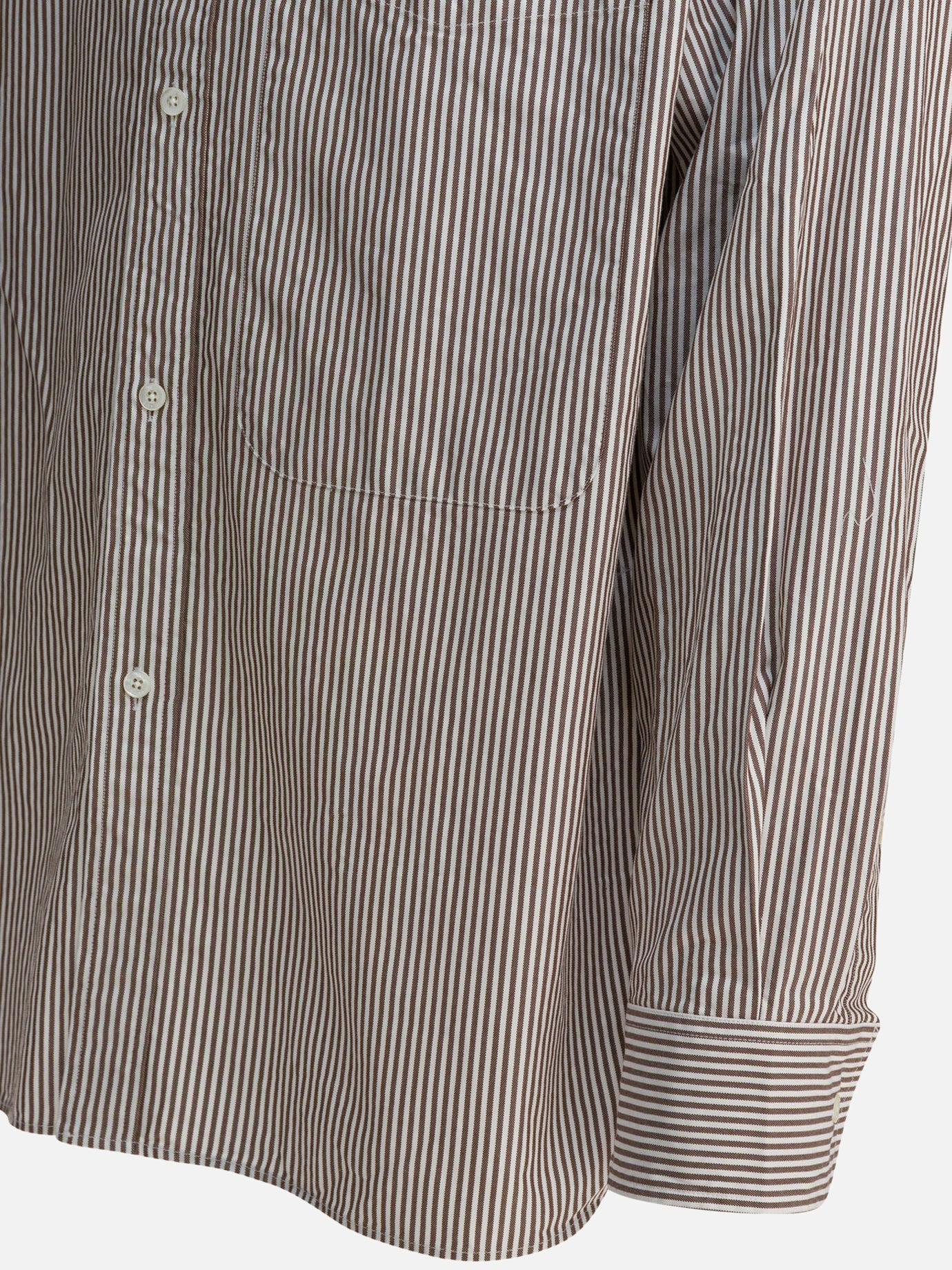 Casual shirts Solid colour Brown - Beams Plus Men | PDP | VIETTI Online Store | Zoom-Modal_4