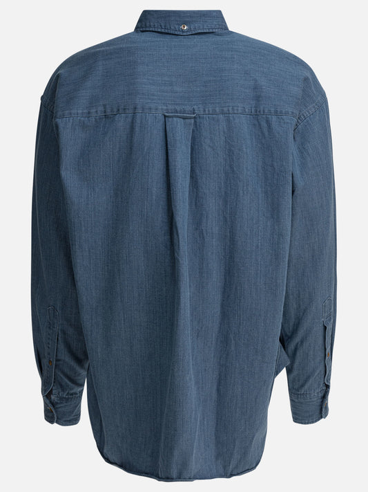 Casual shirts Solid colour Light blue - Beams Plus Men | PLP | VIETTI Online Store | 2