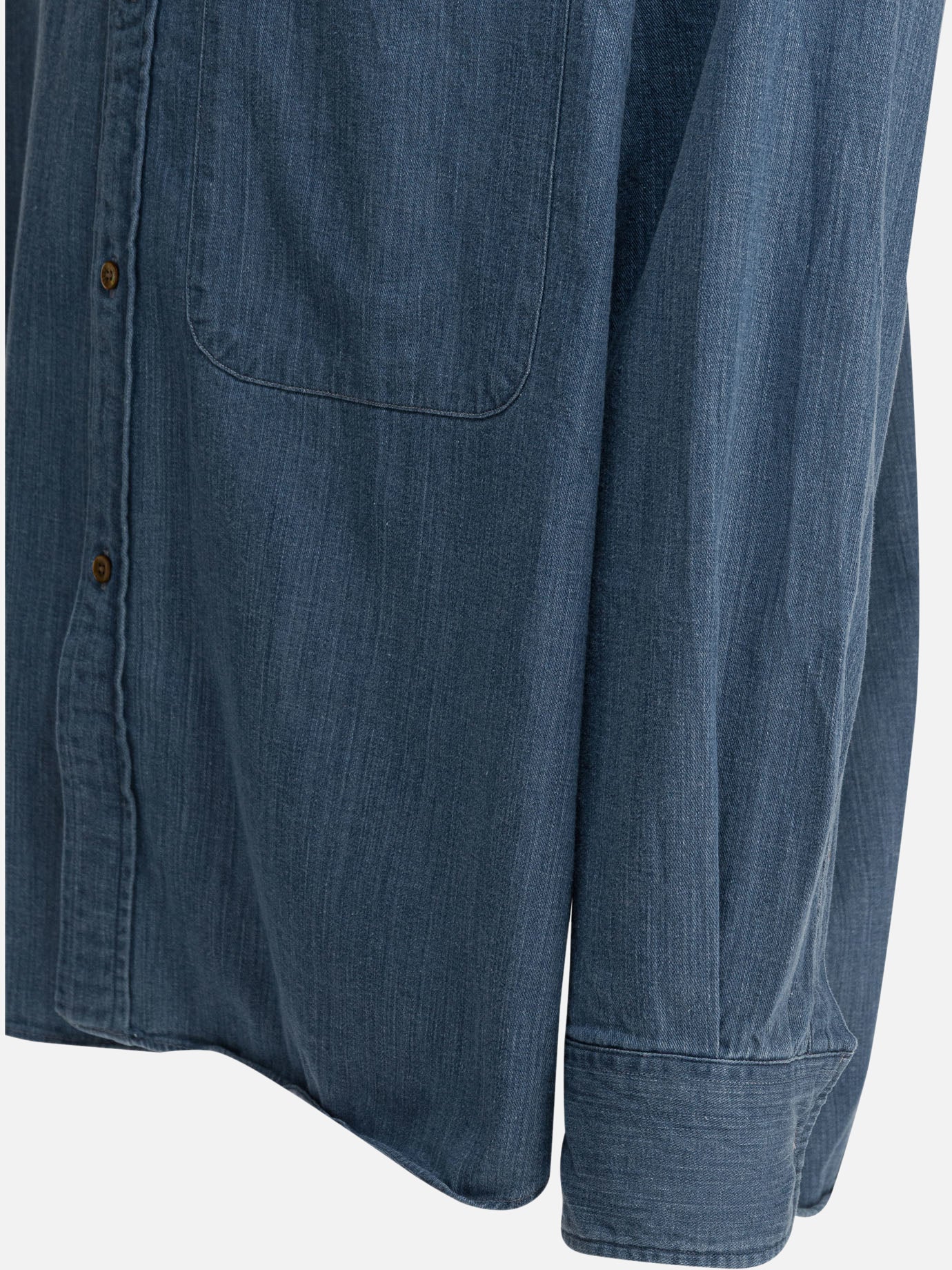 Casual shirts Solid colour Light blue - Beams Plus Men | PDP | VIETTI Online Store | Zoom-Modal_4