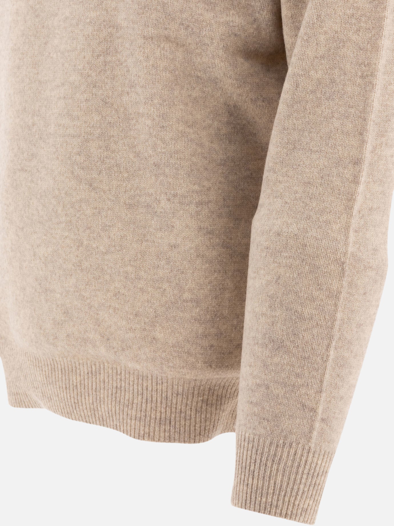 Polo con bottoni Solid colour Beige - Beams Plus Uomo | PDP | VIETTI Online Store | Zoom-Modal_4
