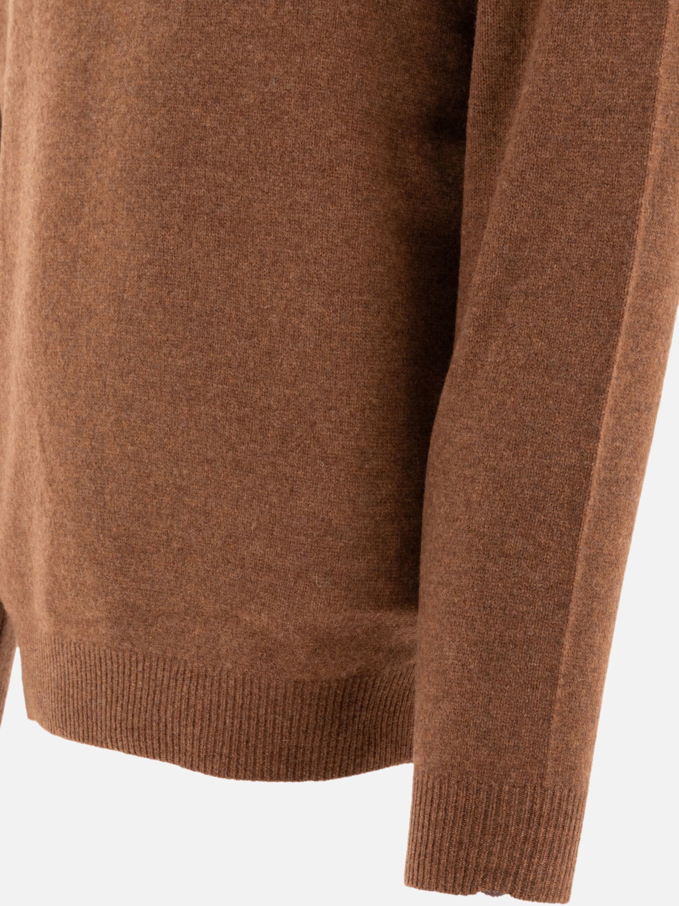 Polo con bottoni Solid colour Marrone - Beams Plus Uomo | PDP | VIETTI Online Store | Zoom-Modal_4