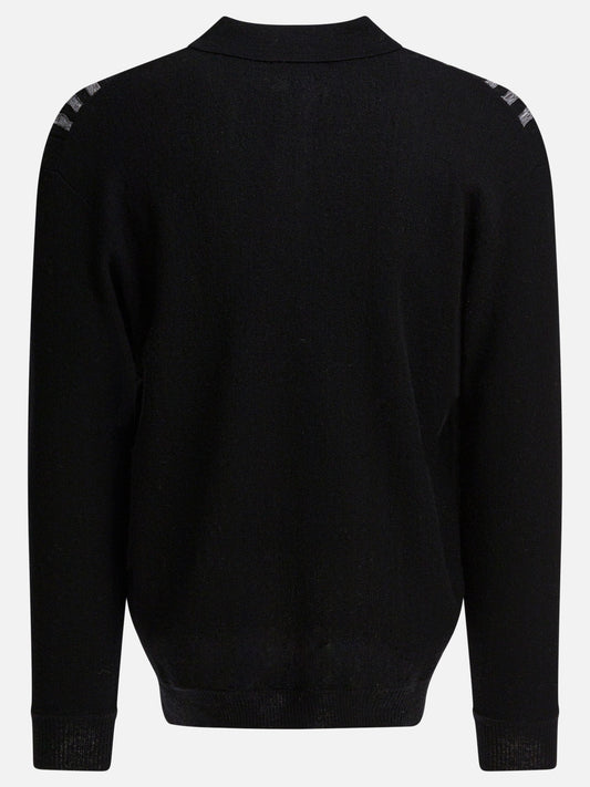 Polo sweater Striped Black - Beams Plus Men | PLP | VIETTI Online Store | 2