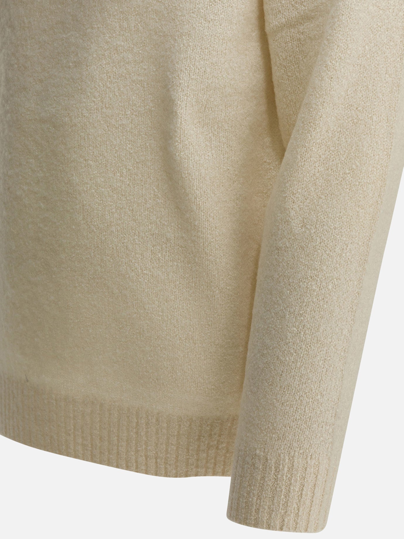 Crewneck sweaters Solid colour White - Beams Plus Men | PDP | VIETTI Online Store | Zoom-Modal_4