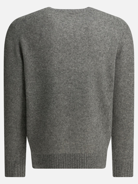 Crewneck sweaters Solid colour Grey - Beams Plus Men | PLP | VIETTI Online Store | 2