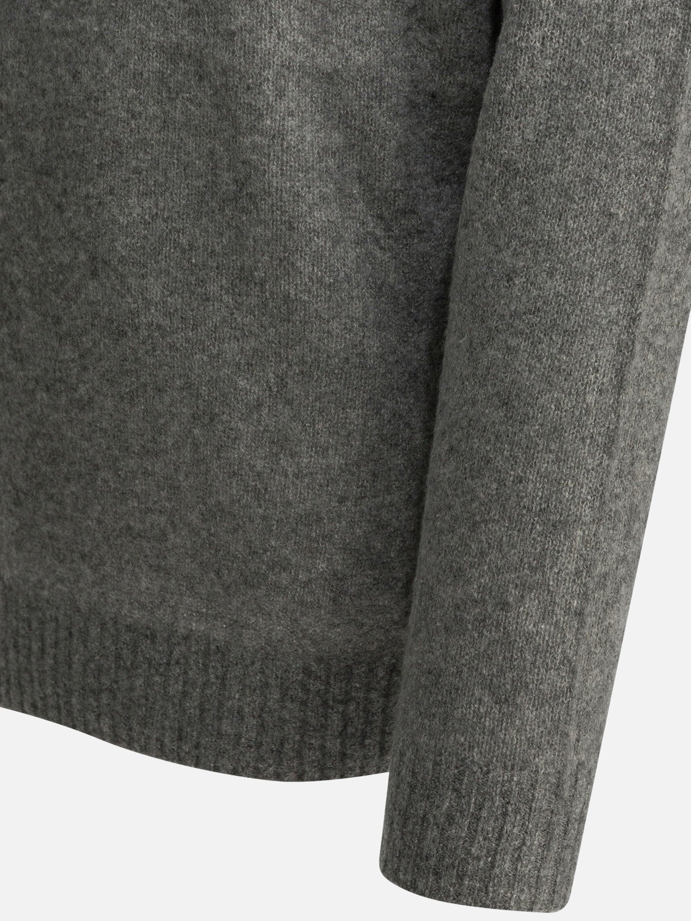 Crewneck sweaters Solid colour Grey - Beams Plus Men | PDP | VIETTI Online Store | Zoom-Modal_4