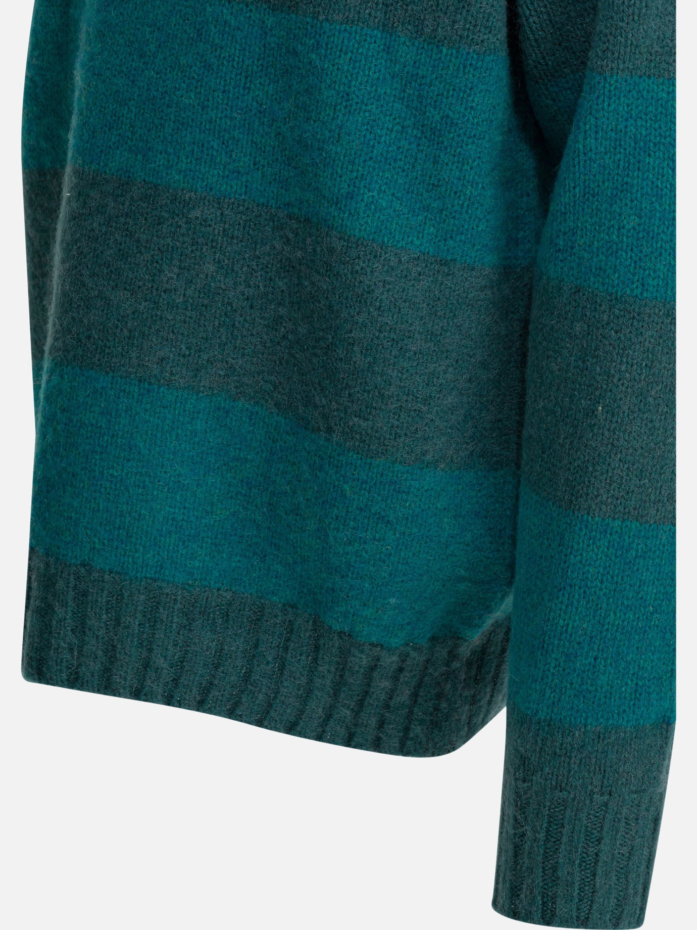 Crewneck sweaters Striped Blue - Beams Plus Men | PDP | VIETTI Online Store | Zoom-Modal_4