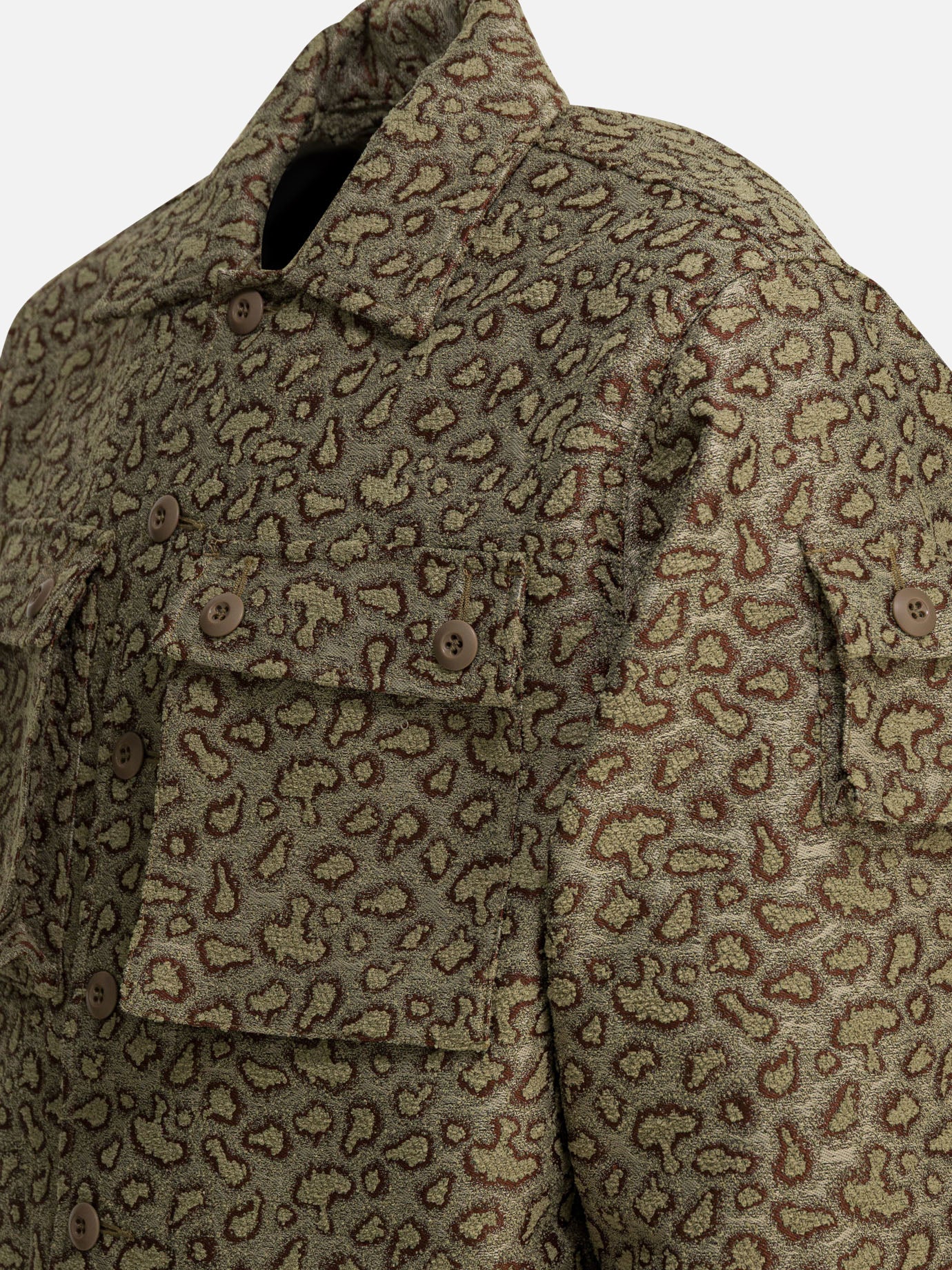 Overshirt jackets Graphics Beige - Beams Plus Men | PDP | VIETTI Online Store | Zoom-Modal_4