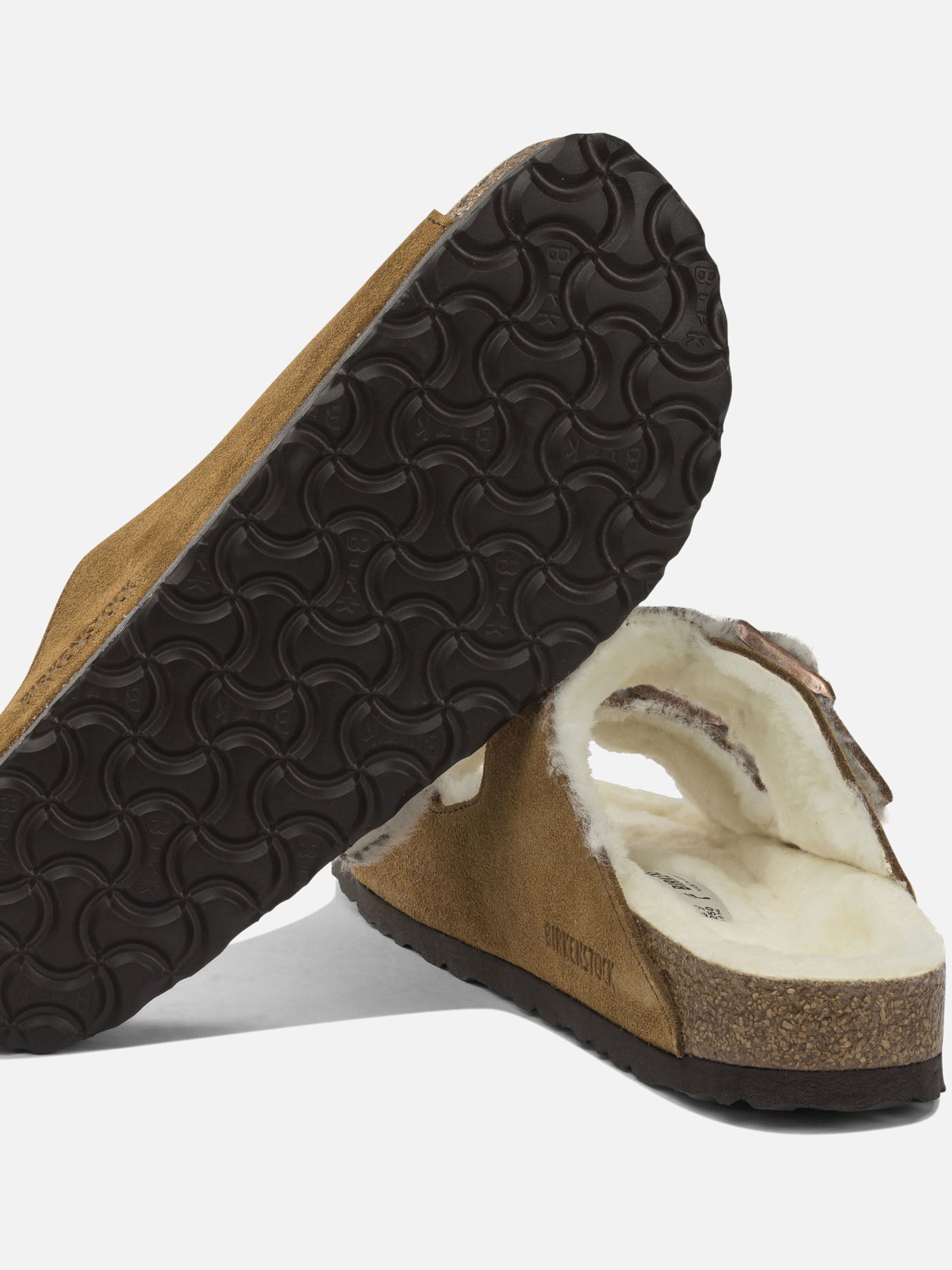Sandali bassi 100% leather - 100% rubber Beige - Birkenstock Donna | PDP | VIETTI Online Store | Zoom-Modal_5