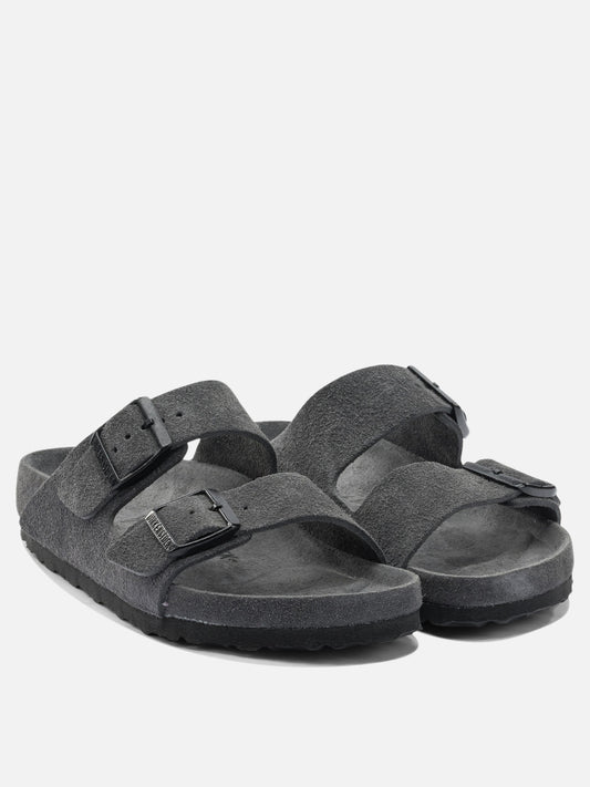 Sandali bassi 100% leather Grigio - Birkenstock Donna | PLP | VIETTI Online Store | 2